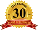 30 years badge